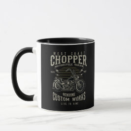 Taza Chopper Motorcycle, Mug
