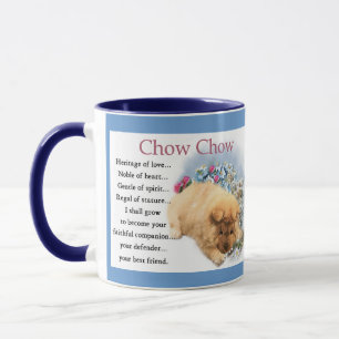 Taza Chow Chow Cuppy Art Regalos