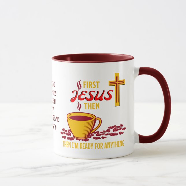 Taza Christian Jesus Coffee Lover (Derecha)