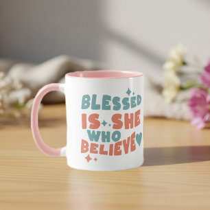 Taza Christian Mug, Religious Mug, Scripture Mug