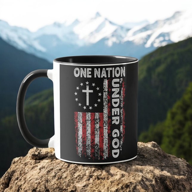 Taza Christian - One Nation Under God (Subido por el creador)