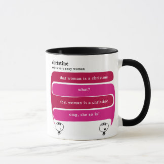 Taza Christine