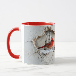 Taza Christmas Cardinal Mug