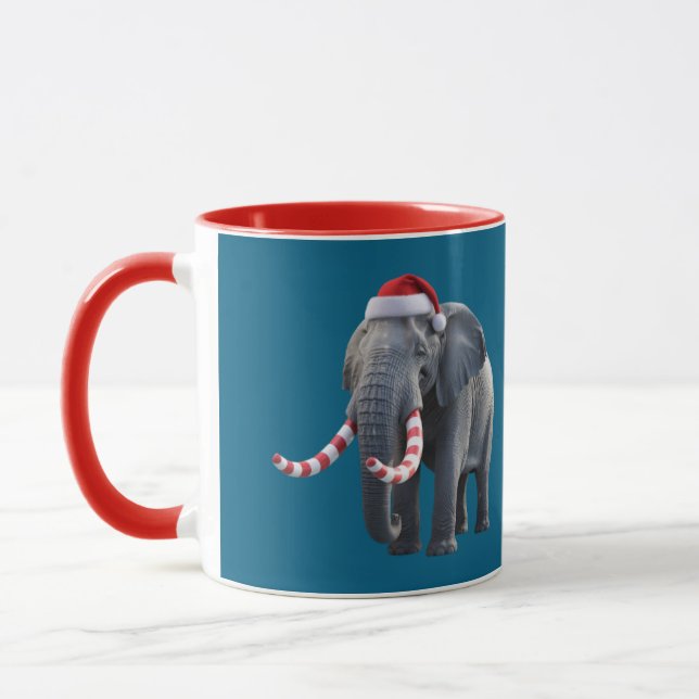 Taza Christmas Elephant Mug (Izquierda)