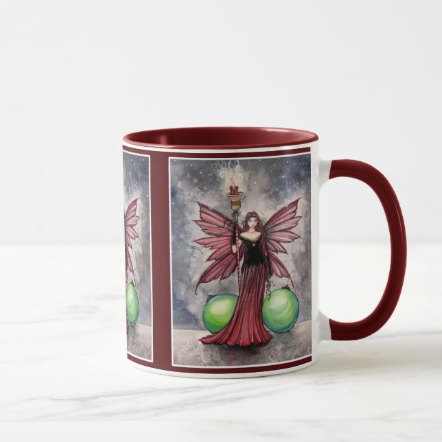 Taza Christmas Fairy de Molly Harrison (Derecha)