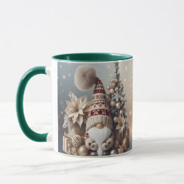 Taza Christmas Gnome Mug Holiday Gift Cozy Winter
