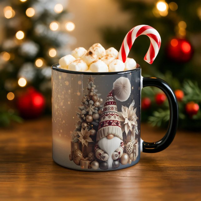 Taza Christmas Gnome Mug Holiday Gift Cozy Winter (Subido por el creador)