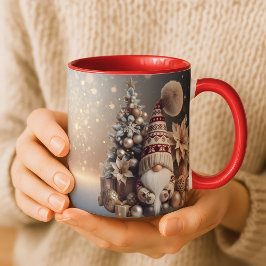 Taza Christmas Gnome Mug Holiday Gift Cozy Winter