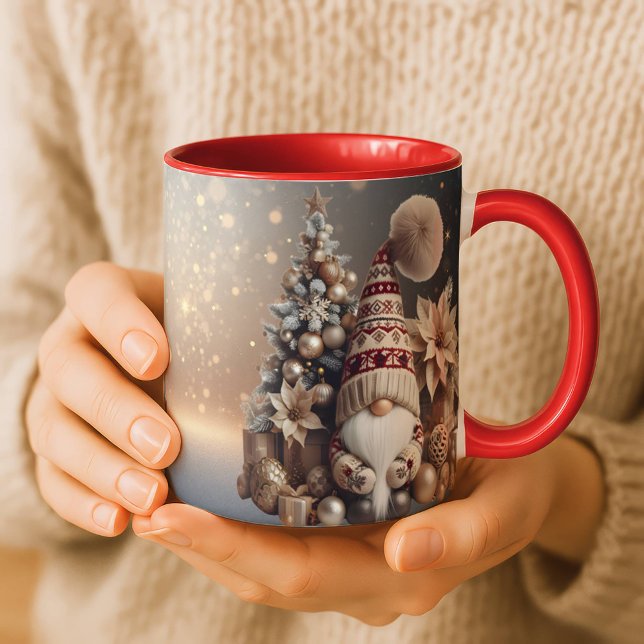 Taza Christmas Gnome Mug Holiday Gift Cozy Winter (Subido por el creador)