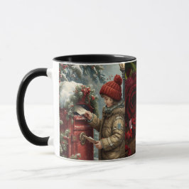 Taza Christmas mailbox travel mug cozy winter drinkware