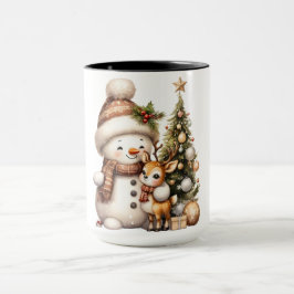 Taza Christmas Mug | Festive Holiday Coffee Cup by Kali