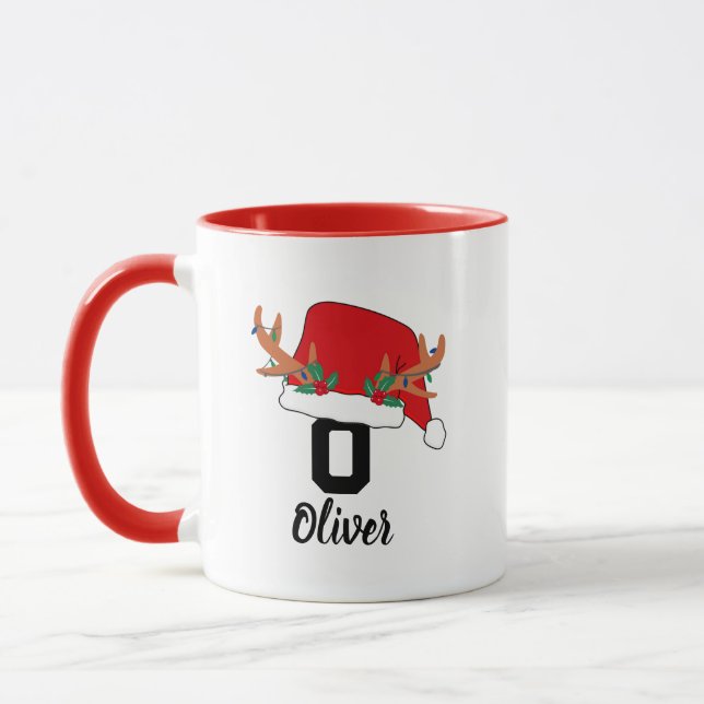 Taza Christmas Name Personalized (Izquierda)
