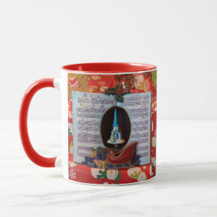 Taza Christmas Present Music Box MUG