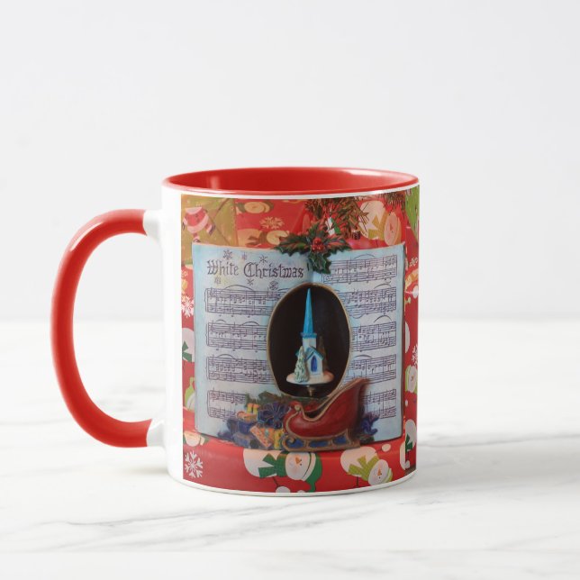 Taza Christmas Present Music Box MUG (Izquierda)