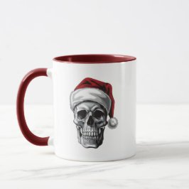 Taza Christmas Skull