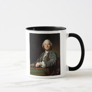 Taza Christoph Willibald Gluck en el spinet, 1775