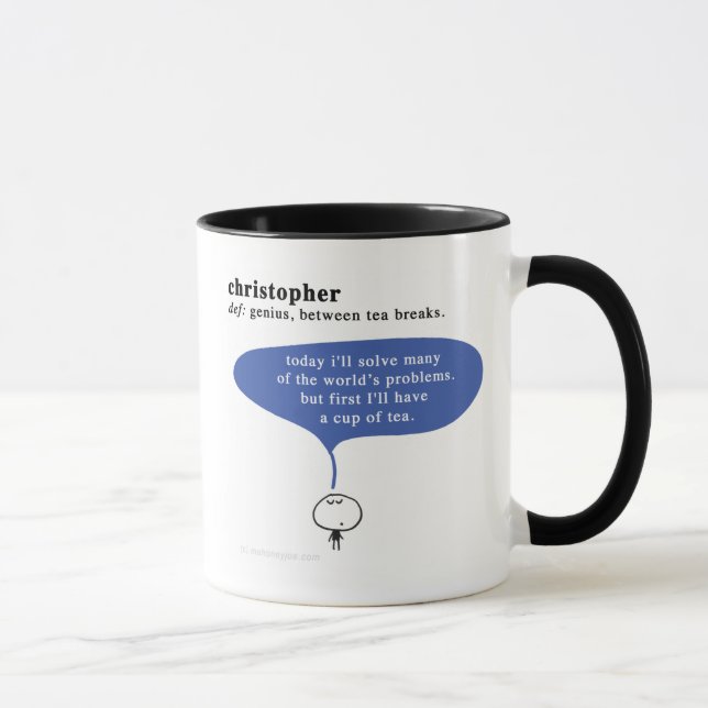 Taza christopher (Derecha)