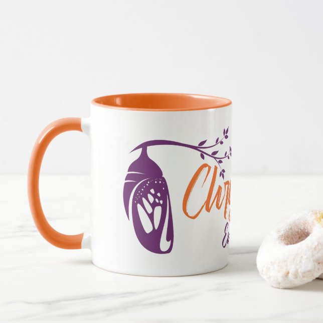 Taza Chrysalis Mug de doble color (Con donut)