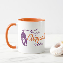 Taza Chrysalis Mug Logotipo dual de color#1