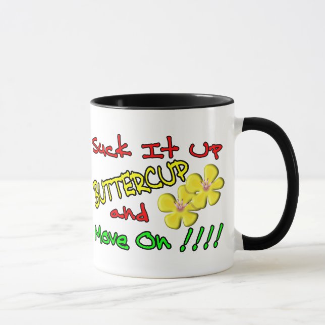 Taza Chúpelo encima de ranúnculo (Derecha)