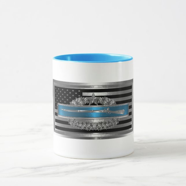 Taza CIB con estrella de combate (Centro)