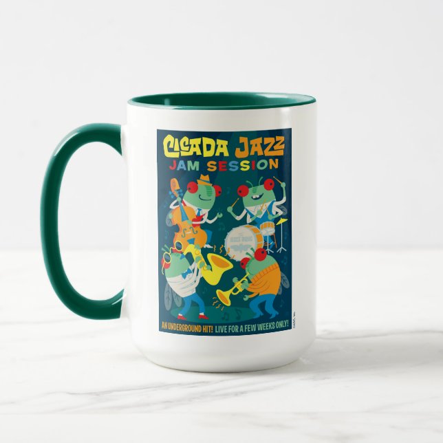Taza Cicada Jazz Jam Session (Izquierda)