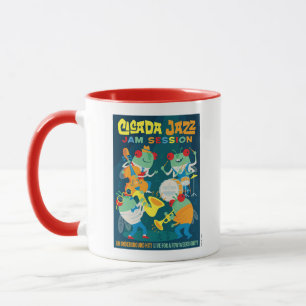 Taza Cicada Jazz Jam Session
