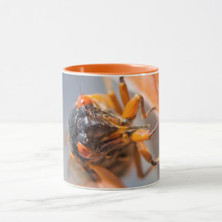 Taza Cicada Manía Magicicada Naranja Mug