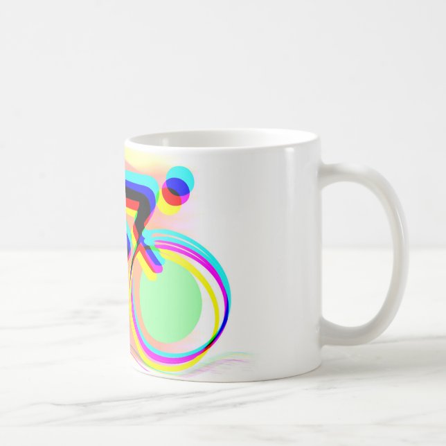 Taza Ciclismo bicicleta motero (Derecha)