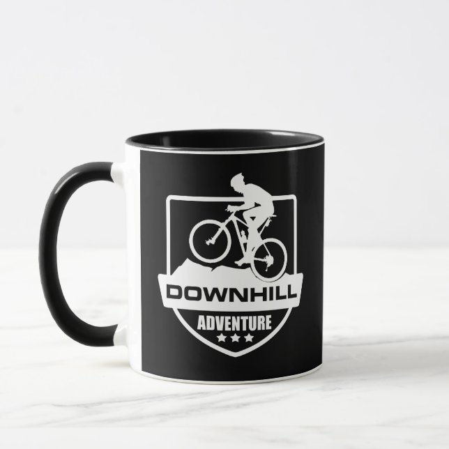 Taza Ciclismo de montaña cuesta abajo (Izquierda)