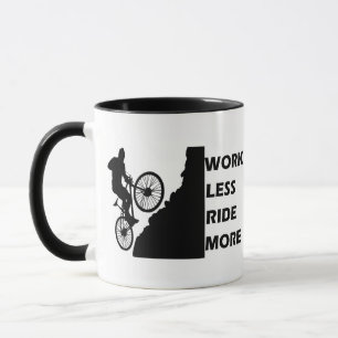 Taza Ciclismo de Montaña Motivacional - Frase Divertida