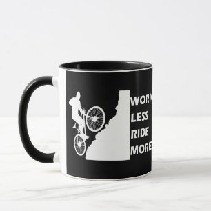 Taza Ciclismo de Montaña Motivacional - Frase Divertida