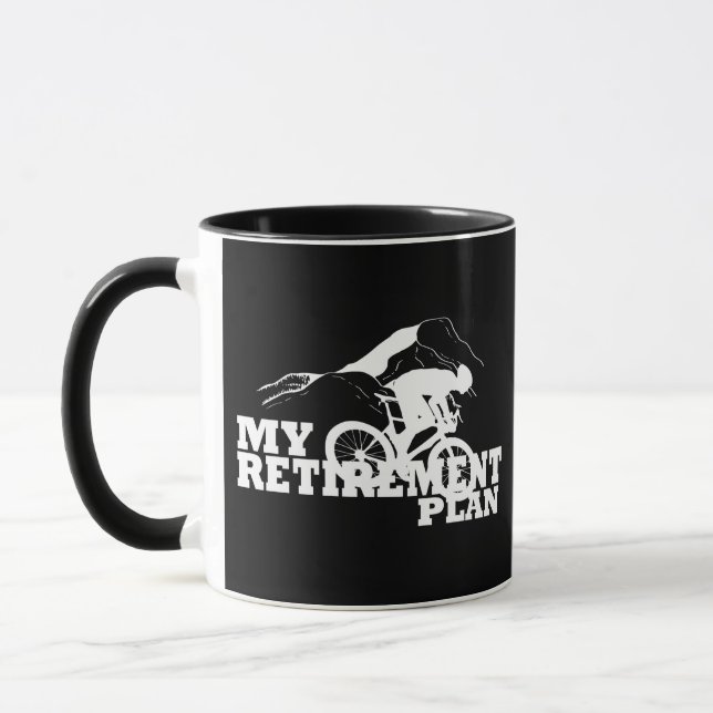Taza Ciclismo es mi plan de retiro (Izquierda)