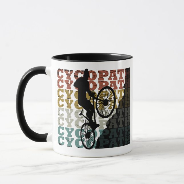 Taza Ciclismo gracioso (Izquierda)
