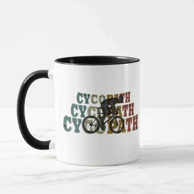 Taza Ciclismo gracioso (Izquierda)