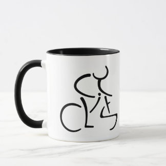 Taza Ciclista Word Art Ciclismo Mug