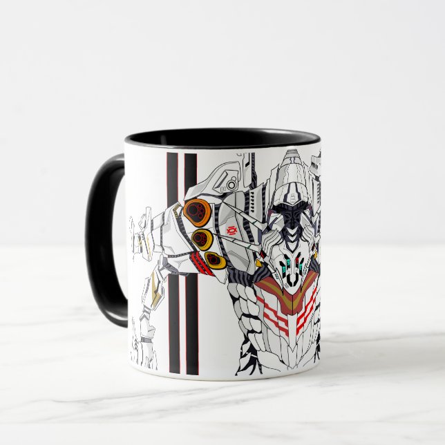 Taza Ciclón Mecha Robot (Anverso izquierdo)