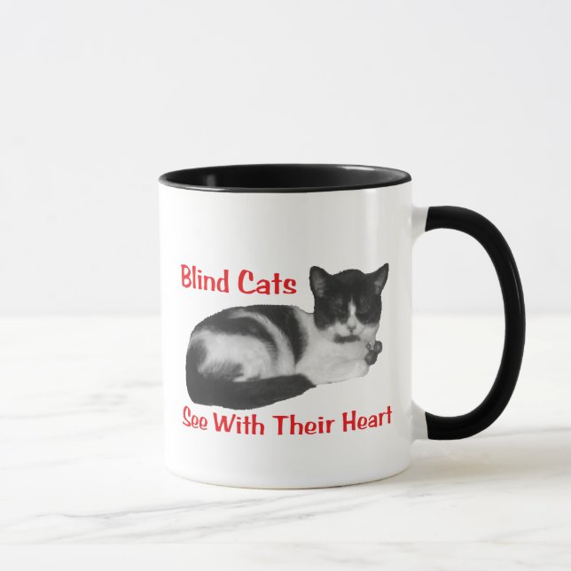 Taza ciega del gato (Derecha)