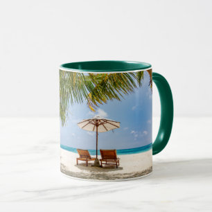 Taza Cielo cambiante de las palmeras el