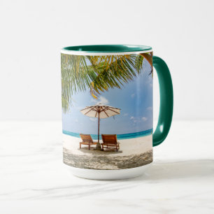 Taza Cielo cambiante de las palmeras el