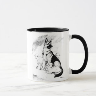 Taza Cielo de perro, rebaño del maestro