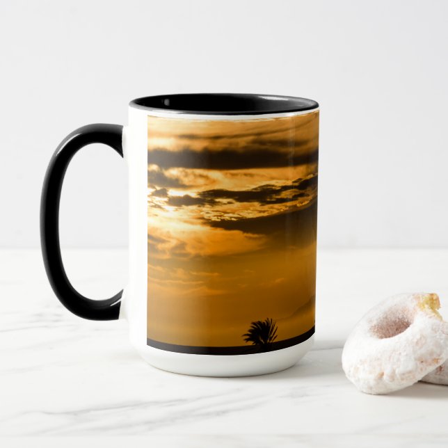 Taza Cielo dorado (Con donut)