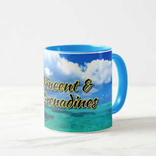 Taza Cielo marino de San Vicente y las Granadinas