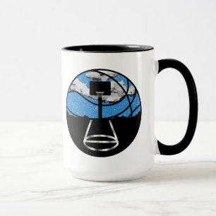 Taza Cielo Nocturno de Baloncesto