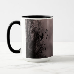 Taza Cielo rojo ensordecedor con Ravens