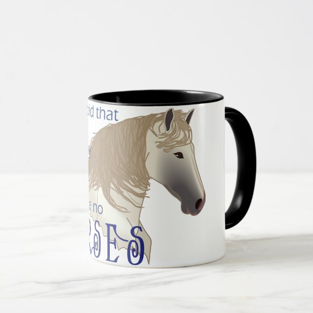 Taza Cielo sin caballos (Anverso derecho)