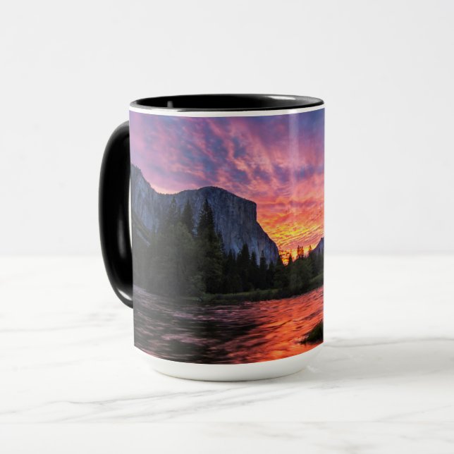 Taza Cielo vibrante | Valle Yosemite (Anverso izquierdo)