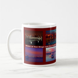 Taza Cielos de San Diego y San Francisco