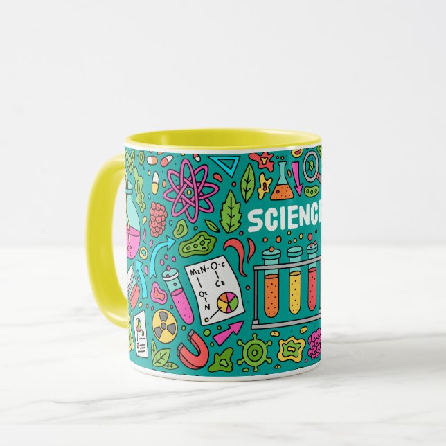 Taza Ciencia colorida (Anverso izquierdo)