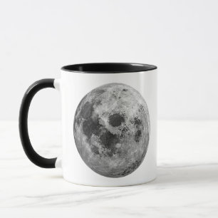 Taza Ciencia de astronomía gráfica de Guay Full Moon